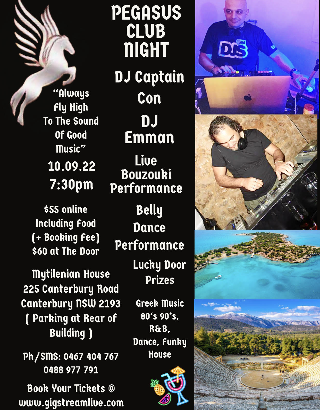 Pegasus Club Night: DJ Captain Con - DJ Emman